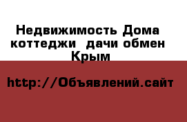 Недвижимость Дома, коттеджи, дачи обмен. Крым